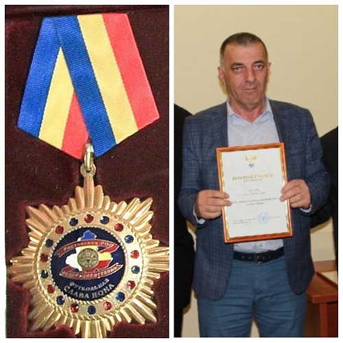 Алаш Солтаев награжден почётным знаком «Футбольная слава Дона»